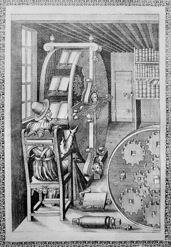 Il primo grande libro di macchine del Cinquecento - 1588