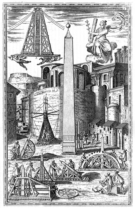 La riforma urbanistica di Sisto V - 1590