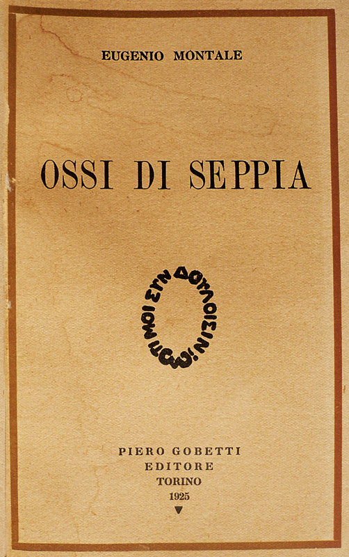 L'opera prima del maggior poeta italiano del Novecento - 1925