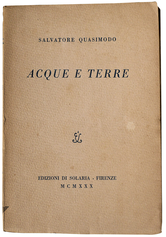 L'opera che segna la nascita dell'ermetismo in Italia - 1930
