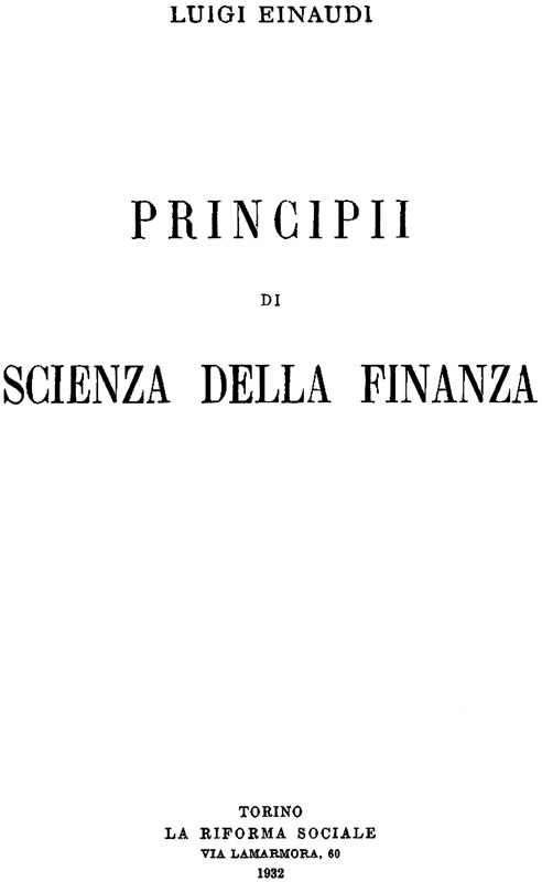 Il maestro dei liberali italiani del primo Novecento - 1932